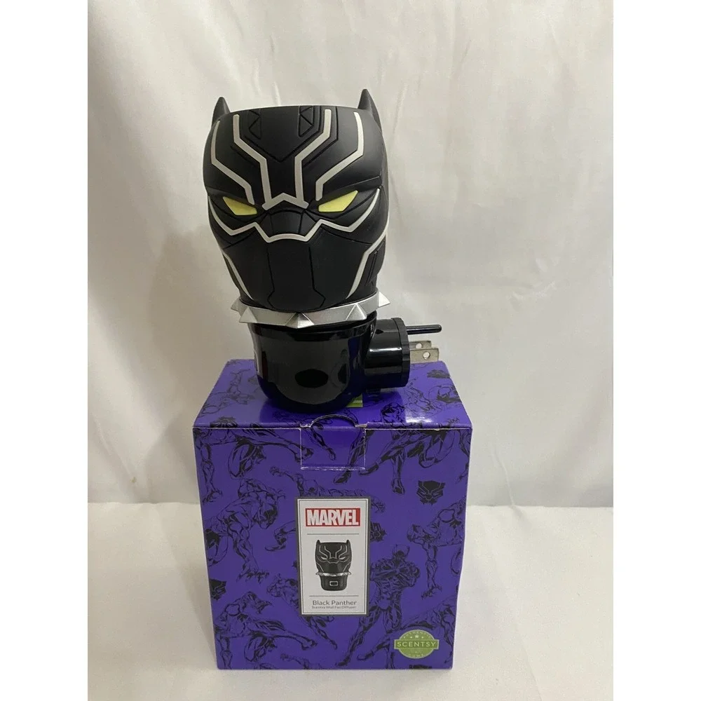 Scentsy Marvel Black Panther Wall Fan Diffuser Plug In Warmer NIB No Pods